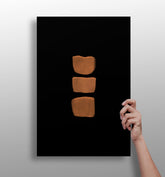 Line Art Shapes V4 Aluminum Print.